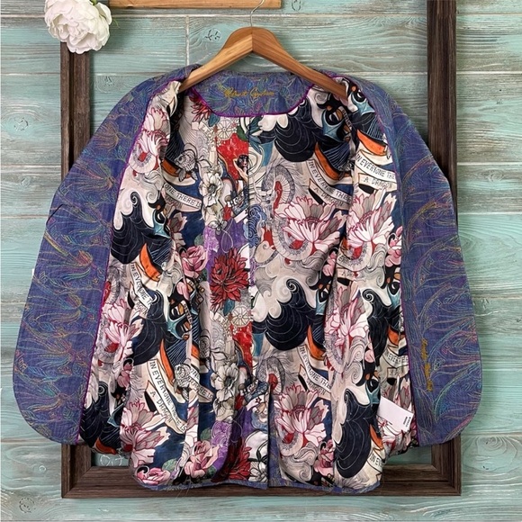 Robert Graham Penelope Woven
Jacket - Indigo - Picture 6 of 13